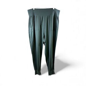 Athleta Knit Joggers in Teal Size 2X